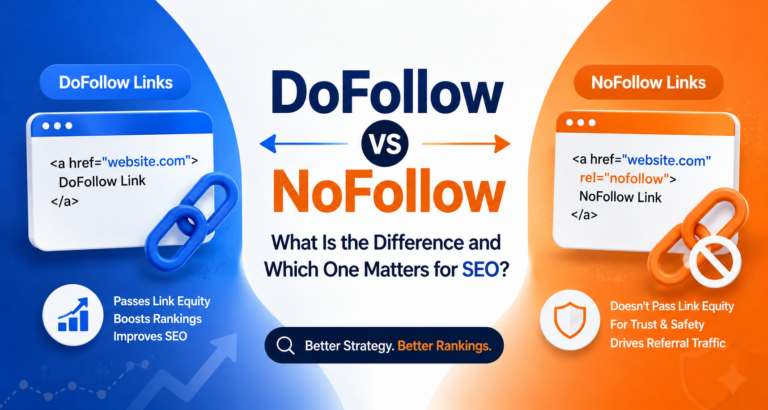 DoFollow vs NoFollow Links