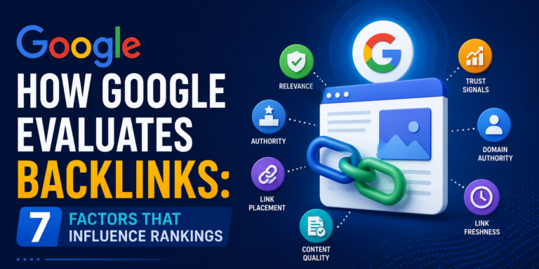 How Google Evaluates Backlinks: 7 Factors That Influence Rankings