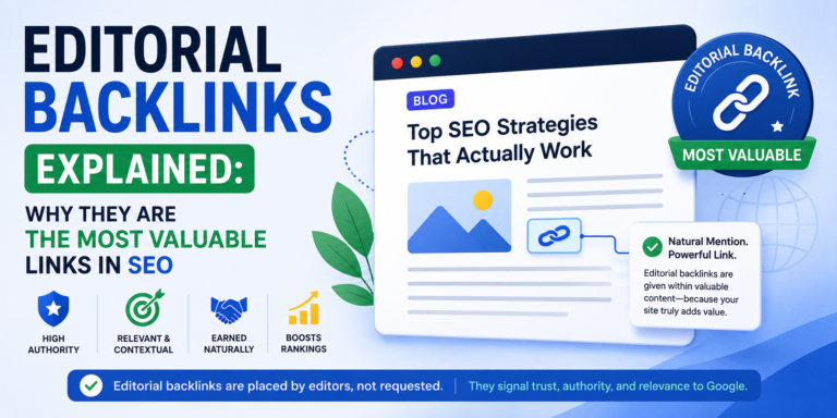 Editorial Backlinks Explained